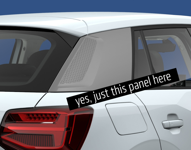 Illustration for article titled I Do Not Love Anything as Much as Audi Loves Its New Partial Matte Paint